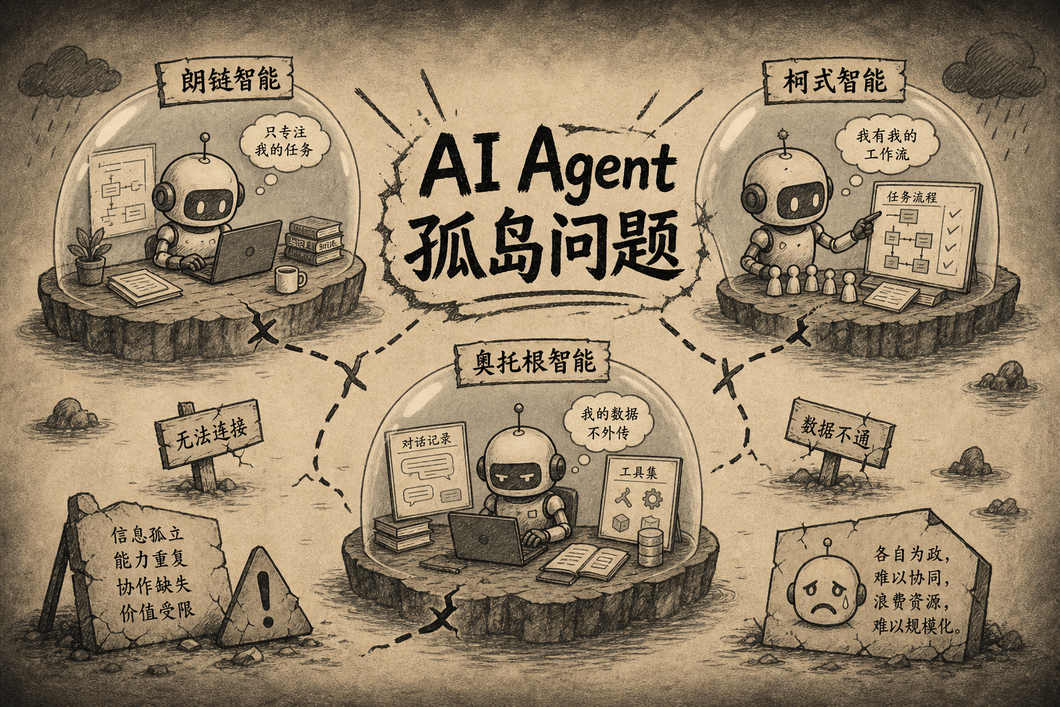 AI Agent 孤岛问题