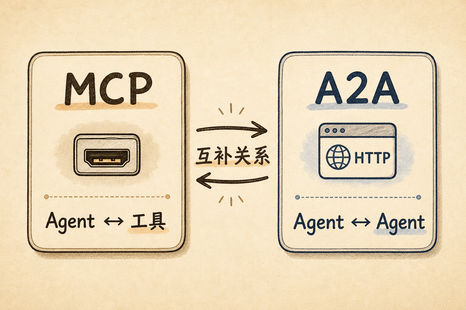 A2A vs MCP 对比